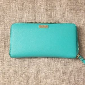 Kate Spade zip around wallet